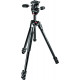 Xtra Aluminum 3-Section Tripod Kit with 3-Way Head