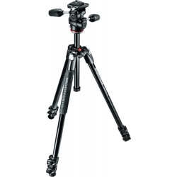 Xtra Aluminum 3-Section Tripod Kit with 3-Way Head