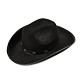 Cowboy Hat Party Favor Supplies - Black