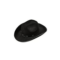 Cowboy Hat Party Favor Supplies - Black