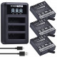 3-Pack AZ16-1 Replacement Battery