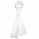Dashing White Silk Aviator