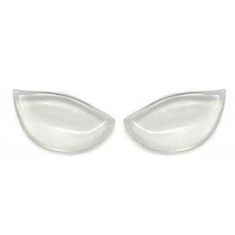 2PCS Clear Breathable Silicone Inserts Pads Breast Enhancers