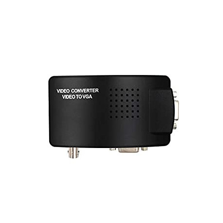 Portable BNC to VGA Video Converter Composite S-Video