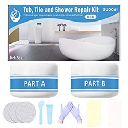 Repair Kit 5oz White for Repairing Bathtubs