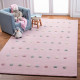 Kids Collection 3' x 5' Light Pink