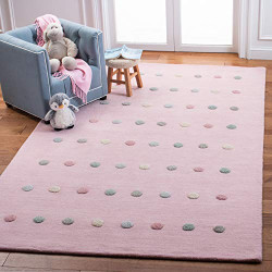 Kids Collection 3' x 5' Light Pink