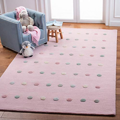 Kids Collection 3' x 5' Light Pink