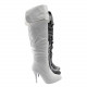 Womens Focus-33 Vegan Leather Over The Knee Fashion Boots