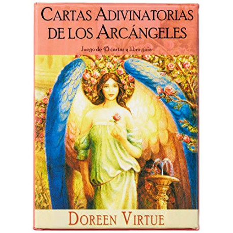 Cartas Adivinatorias De Los Arcángeles - Juego de 45 cartas y libro de guía