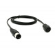59inch MIDI Din Extension Cable,MIDI 5-Pin DIN Male to Female Audio MIDI/at Adapter Cable