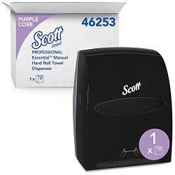 Pack 2 of Scott Essential Hard Roll Paper Towel Dispenser