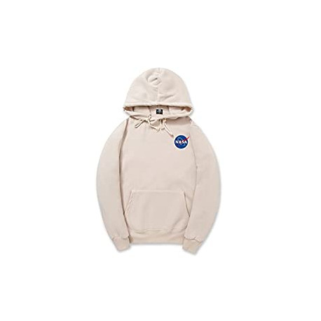 Fashion NASA Logo Print Hoodie Sweatshirt