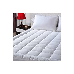 Queen Size Mattress Pad Pillow Top Mattress Cover Quilted Fitted Mattress Protector Cotton Top 8-21"