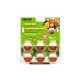 Prefilled Fruit Fly Traps, 6-Pack, Red
