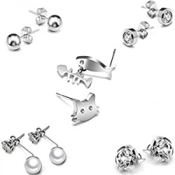 Titanium Earrings Womens Surgical Steel