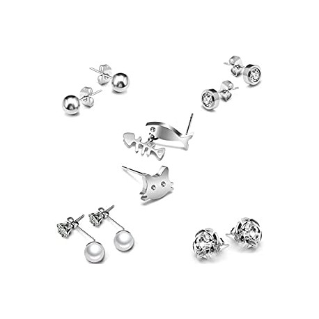 Titanium Earrings Womens Surgical Steel
