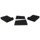 Foam Studio Monitor Isolation Pads 7.5" x 9.5"/3 Angles