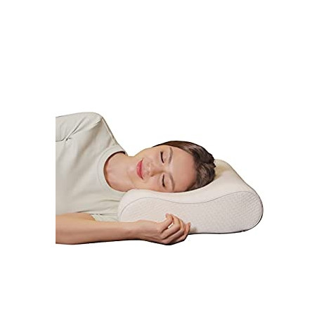 Firm Pillow - Cervical Bed Pillow - 21 x 14 x 4-5 inches (Standard) Visit the Sinomax Store