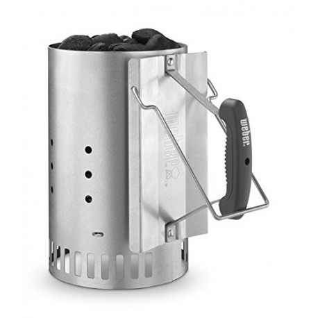 Rapidfire Chimney Starter, Standard, Silve