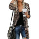 Women's Leopard Printed Cardigans Shirt