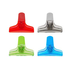 Magnetic Multipurpose Bag Clips, Set of 4, Multicolored