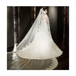 Bride Wedding Veil 118'' Long Bridal Veils Tulle
