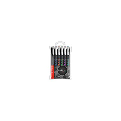 Pointball Pen Wallet Black , Set of 6