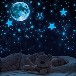 Glow Stars for Ceiling Over 1000 PCS Glow in The Dark Ceiling Decorations Perfect Kids Room Decor