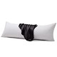 Body Pillow with Satin Pillowcases-Ultra Soft Full Body Pillow
