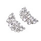 Fashion 2 Pcs Charming Women's Crystal Rhinestone Shoe Clips