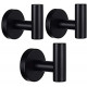 Wall Towel Hooks Bathroom Hook Matte Black Robe Coat