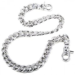 Spike Key Jean Wallet Chain (27.5"/21")