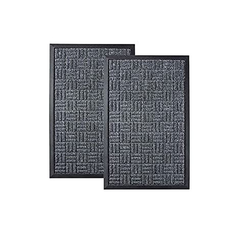 Front Door Mats, 2 Pc Set, 29.5 x 17