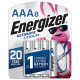 Pack 3 of Energizer AAA Batteries