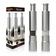 [Set of 2] Premium Stainless Steel Salt Grinder