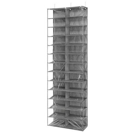 Over The Door Shoe Shelves - 26 Sections