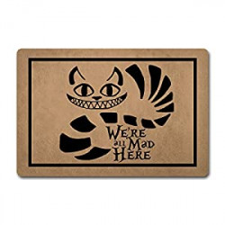 Kitchen Rugs and Mats with Anti-Slip Rubber Back Novelty Prank Gift Mat(23.7 X 15.9 in)