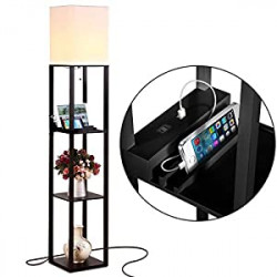 Maxwell Charger - Modern Shelf Floor Lamp