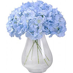 12pcs Artificial Silk Hydrangea Flowers