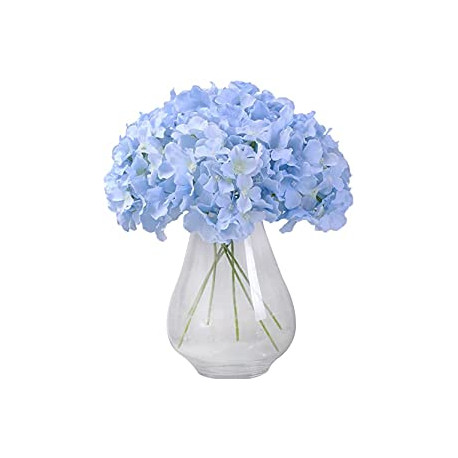 12pcs Artificial Silk Hydrangea Flowers