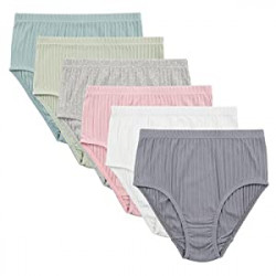 Women's Plus Size Underwear Cotton 6 Pack