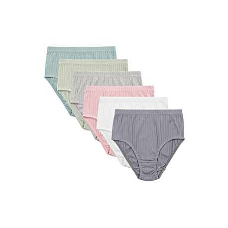 Women's Plus Size Underwear Cotton 6 Pack
