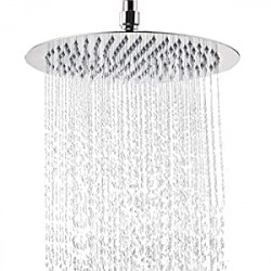 Rain Shower Head, Large Stainless Steel