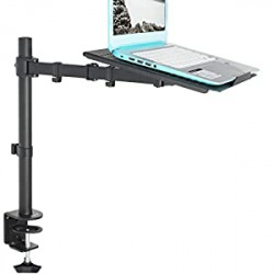 Single Laptop Notebook Desk Mount Stand