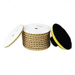 3-inch Diamond Wet Polishing Pad Grit 100 10pcs for Granite Concrete Marble