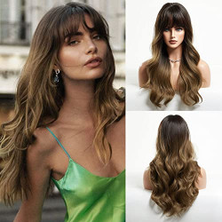 Medium Brown Ombre Wig