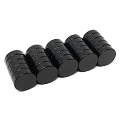 uper Mini Fridge Magnets 1/4" x 1/16", 25 Very Tiny Round Craft Magnets