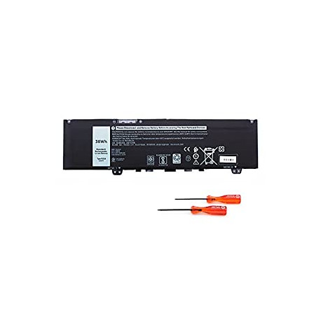 38Wh F62G0 39DY5 Battery for Dell Inspiron 13 7000