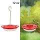 Pack 2 of Hanging Hummingbird Feeders (12 OZ)